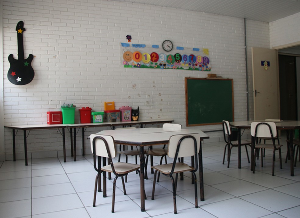 Espaço conta com salas destinadas à realização de brincadeiras com as crianças (Foto: Joyce Heurich/G1)
