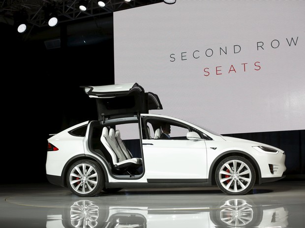 Tesla Model X foi revelado nos Estados Unidos (Foto: REUTERS/Stephen Lam)