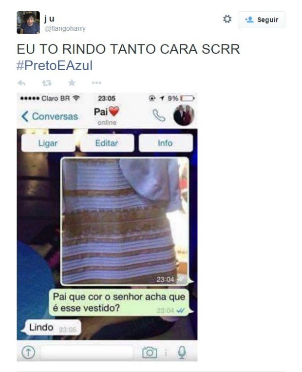 Meme vestido 1 (Foto: Reprodução/Twitter)