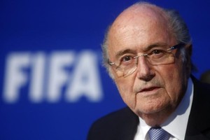 Joseph Blatter coletiva Fifa (Foto: Reuters)
