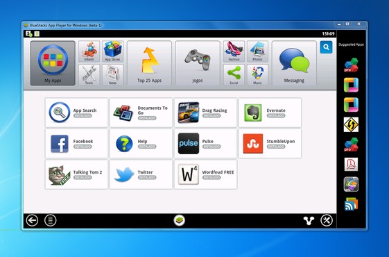 screenshot de BlueStacks App Player