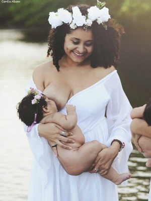 'Representei as mães e as mulheres negras', diz Yasmin (Foto: Camilla Albano/ Divulgação) 'Representei as mães e as mulheres negras', diz Yasmin (Foto: Camilla Albano/ Divulgação)