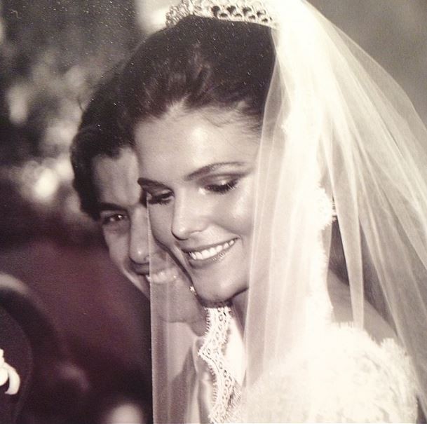 Daniella Sarahyba mostra foto de seu casamento em rede social (Foto: Reprodução_Instagram)