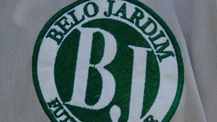 escudo belo jardim (Foto: Tiago Medeiros / GloboEsporte.com)