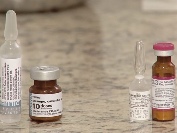 Vacinas contra a caxumba: método para evitar a doença (Foto: Reprodução/ TV TEM) Vacinas contra a caxumba: método para evitar a doença (Foto: Reprodução/ TV TEM)