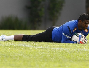 Aranha, goleiro do Santos (Foto: Divulgação/Santos FC)