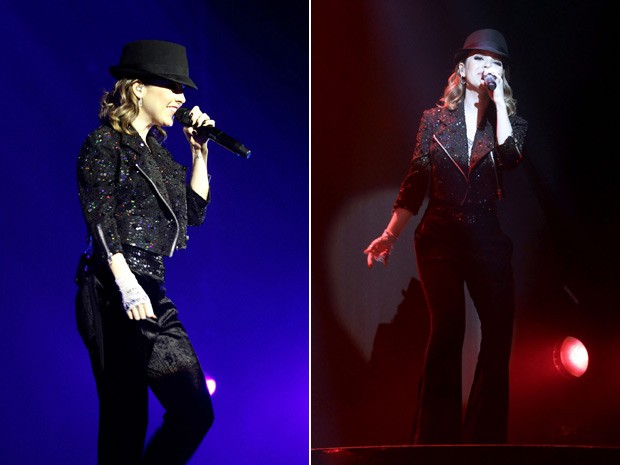 Sandy chegou a participar do show de Michael Jackson em 1993, quando a turnê 'Dangerous' passou por São Paulo (Foto: Ricardo Nunes/Divulgação) Sandy chegou a participar do show de Michael Jackson em 1993, quando a turnê 'Dangerous' passou por São Paulo (Foto: Ricardo Nunes/Divulgação)