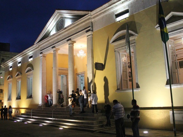 Paço da Liberdade fica localizado no Centro de Manaus (Foto: Marcos Dantas / G1 AM)