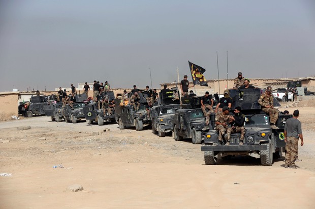Iraque iniciou ofensiva para libertar Mossul do Estado Islâmico (Foto: Khalid Mohammed/AP)