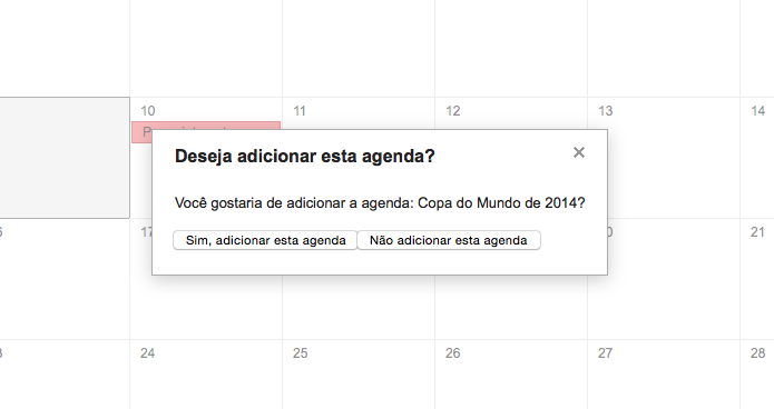 Confirme a assinatura do calendário (Foto: Reprodução/Helito Bijora)