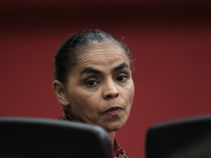 Marina Silva acompanha sessão do TSE sobre registro da Rede (Foto: Ueslei Marcelino/Reuters)