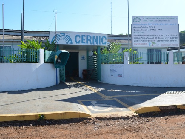 Cernic - Centro de Reabilitação Neurológica de Cacoal, RO (Foto: Magda Oliveira/G1)