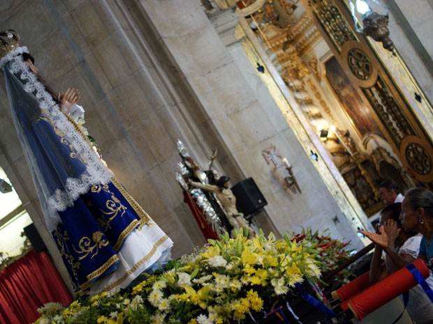 Festa de Bom Jesus dos Navegantes, em Salvador (Foto: Egi Santana/G1)