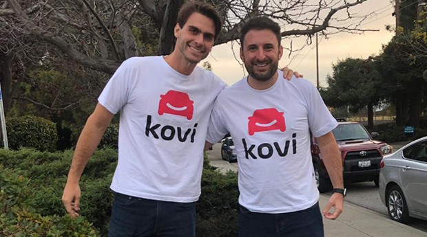 João Costa e Adhemar Milani são fundadores da startup Kovi.  (Foto: Divulgação)