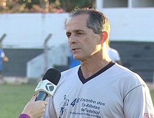 O novo preparador físico do Nacional, de Uberaba, Lúcio Vaz (Foto: Reprodução/TV Integração)
