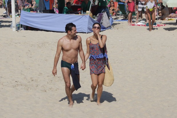 Sophie Charlotte e Daniel Oliveira (Foto: Fabio Moreno/Photo RioNews)