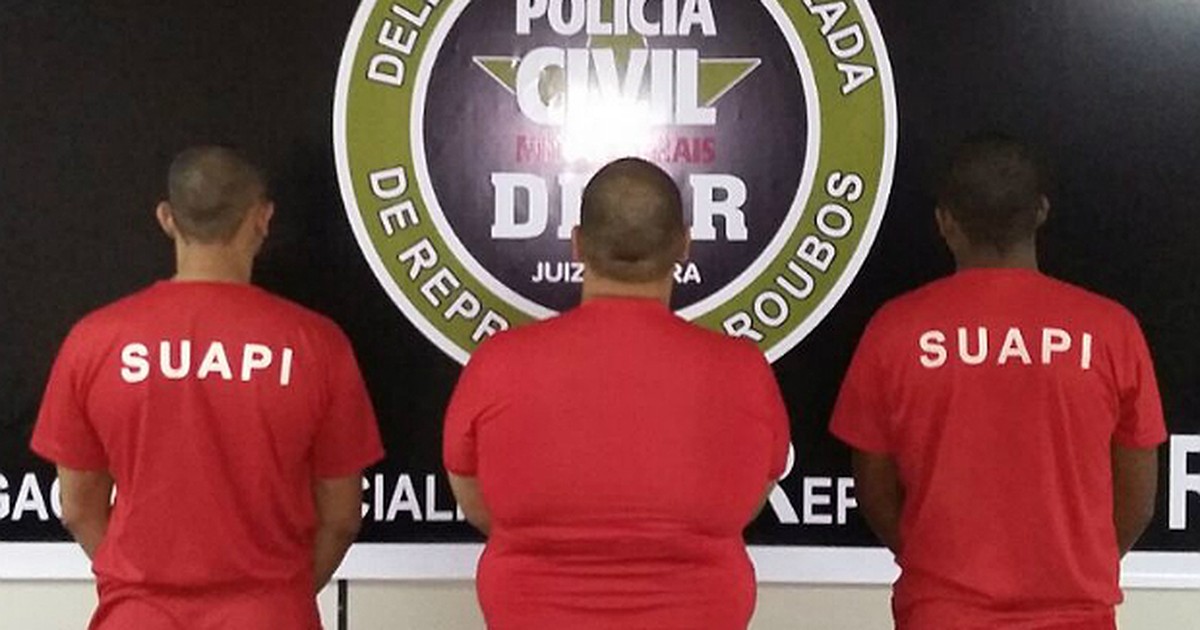 G1 Trio Suspeito De Roubos Em Juiz De Fora Nega Crimes Em Depoimentos Notícias Em Zona Da Mata