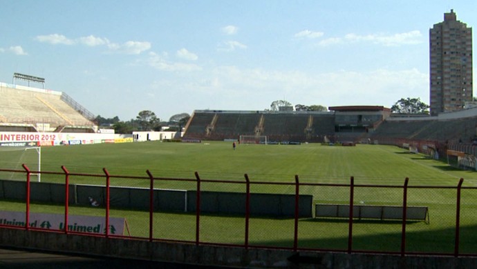 Estádio Romildo Ferreira, em mogi Mirim (Foto: Alexandre Guimarães / EPTV)