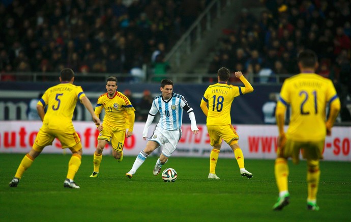 messi argentina x roma (Foto: Reuters)