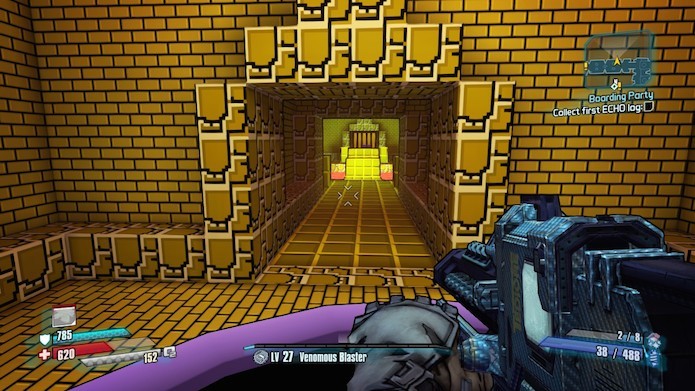Super Mario Bros. ganhou uma sala inspirada em seu visual (Foto: Reprodução/Youtube)