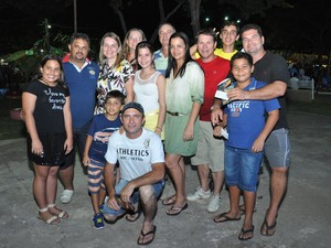 Família veio do Mato Grosso para a festa do Sairé 2014 (Foto: Zé Rodrigues/ TV Tapajós)