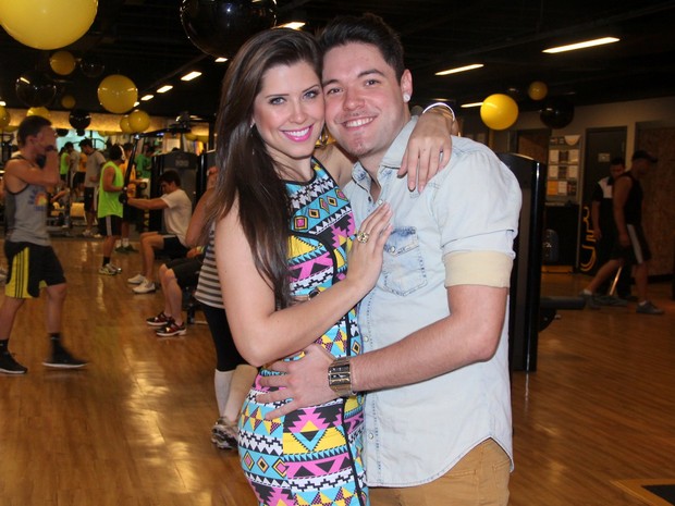 Ex-BBBs Nasser e Andressa Ganacin em evento no Rio (Foto: Alex Palarea/ Ag. News) Ex-BBBs Nasser e Andressa Ganacin em evento no Rio (Foto: Alex Palarea/ Ag. News)