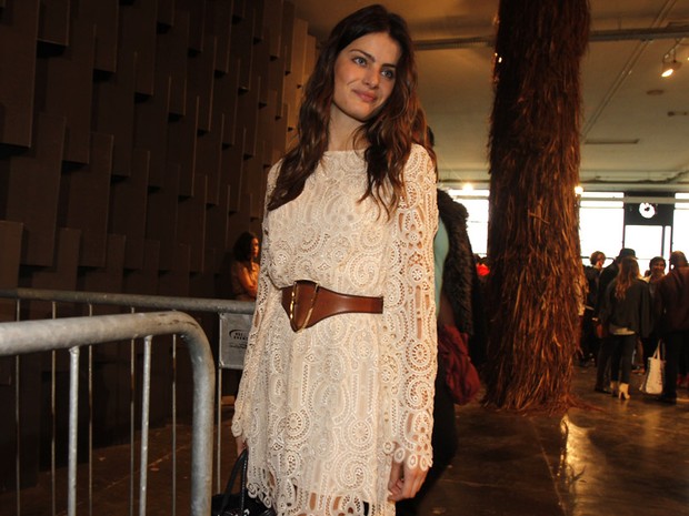 Isabeli Fontana na SPFW (Foto: Alessandra Gerzoschkowitz / EGO)