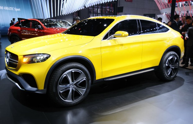 Mercedes apresenta GLC Coupé em Xangai