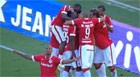 Inter se mantém em 3º lugar ao derrotar Goiás (Reprodução/TV Globo)