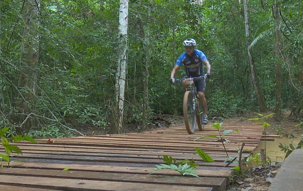 1º Bike Trilha é realizado em Ariqumes (Foto: Bom Dia Amazônia)