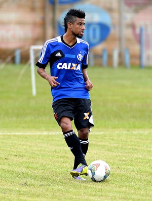Leo Moura treino Flamengo na Bolívia (Foto: Alexandre Vidal / Fla Imagem)