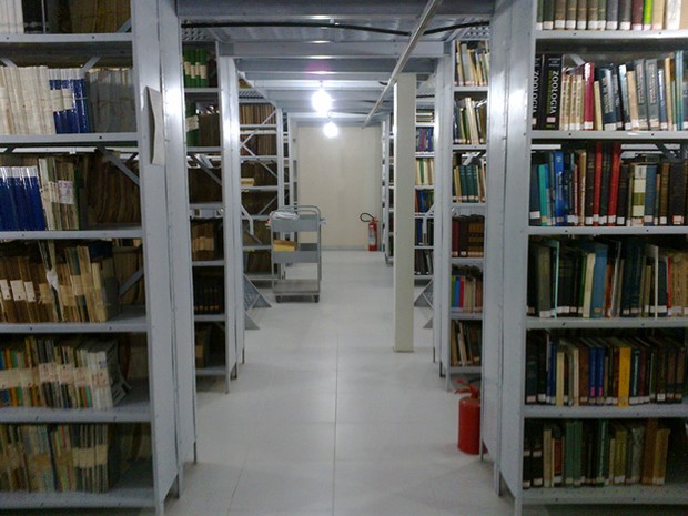 Biblioteca do Museu Emílio Goeldi, em Belém, reabre para o público (Foto: Divulgação / MPEG)
