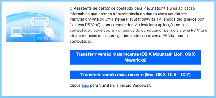 Vita: como gerenciar o conteúdo do portátil pelo Mac (Foto: Reprodução/Murilo Molina)