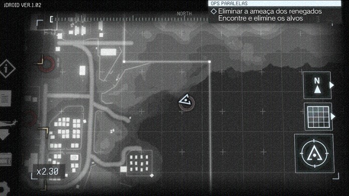 Menu do game aparece no celular (Foto: Thiago Barros/TechTudo)