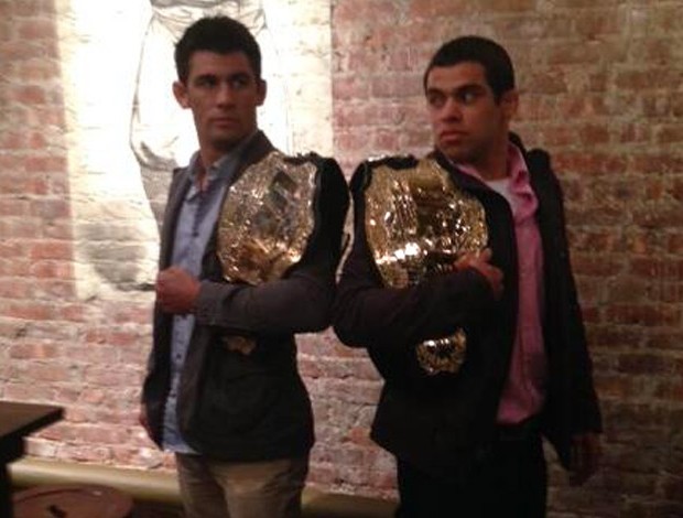 Dominick Cruz e Renan Barão (Foto: Reprodução / Twitter)