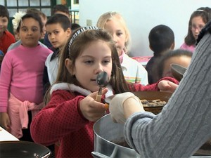 merenda agudo rs (Foto: Reprodução/RBS TV)