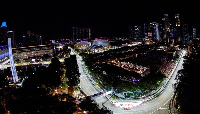 Circuito de rua de Marina Bay, sede do GP de Cingapura