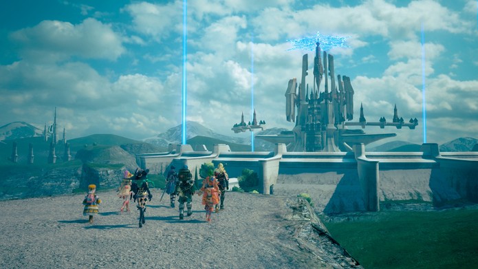 Os belos cenários de Star Ocean: Integrity and Faithlessness (Foto: Divulgação/Square Enix)