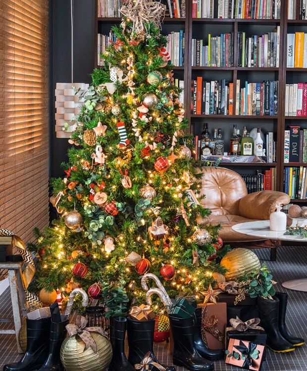 Como decorar minha casa para o Natal 2016  Decoração de arvore de natal,  Natal verde, Decoração de natal