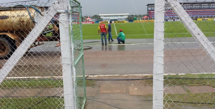 Primeira vez do Verdão em Rondônia: chuva, buracos e recepção calorosa