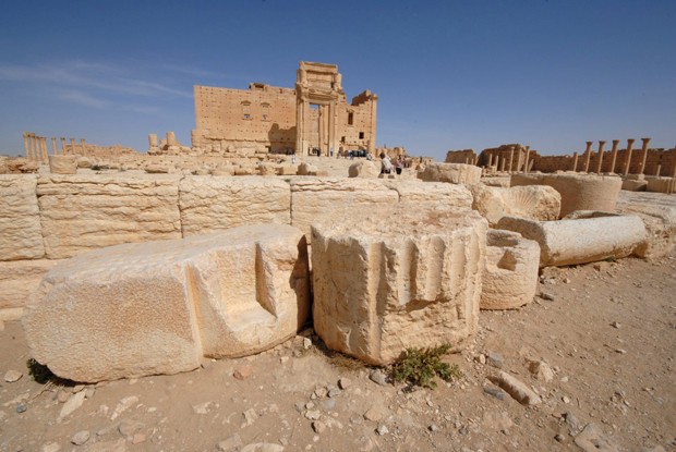 Templo de Bel, em Palmira, na Síria, em foto de arquivo de 2008 (Foto: Omar Sanadiki/ Reuters)