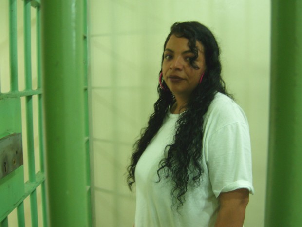 Poliana Xavier cumpre pena por tráfico de drogas (Foto: Poliana Casemiro/G1)