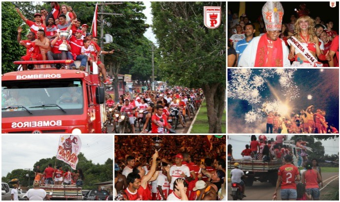 Princesa do Solimões - torcida (Foto: GloboEsporte.com)