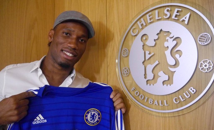 Drogba Chelsea (Foto: Reprodução / Site Oficial) Drogba Chelsea (Foto: Reprodução / Site Oficial)