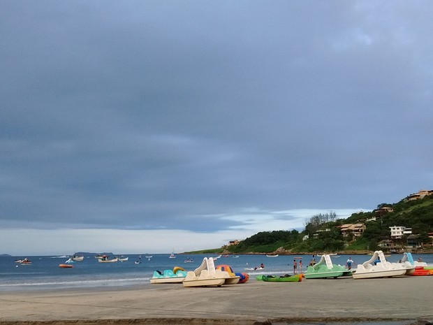 Praias catarinenses estão com mais pontos próprios, aponta relatório da Fatma (Foto: Valéria Martins/G1)