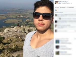 Vítima foi baleada em frente a faculdade (Foto: Reprodução/Facebook)
