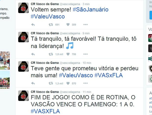 Zoação Vasco x Flamengo