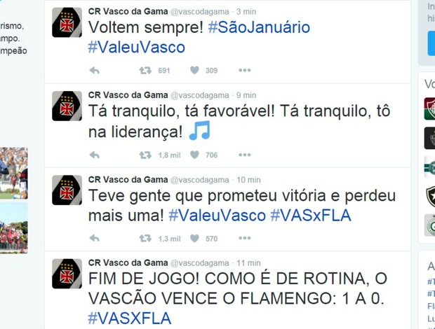 Zoação Vasco x Flamengo