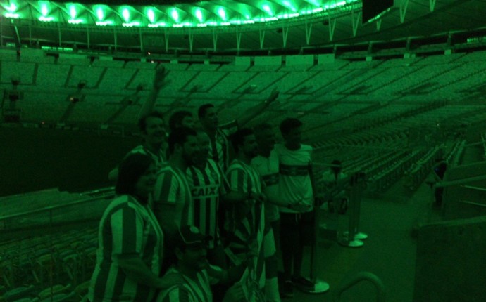 maracanã verde coritiba homenagem (Foto: André Pessoa) maracanã verde coritiba homenagem (Foto: André Pessoa)