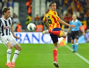  Juventus x Lecce, Manuele Blasi e Claudio Marchisio (Foto: AFP)